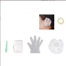 一次性染髮工具8件組, 1套, 工具6件套