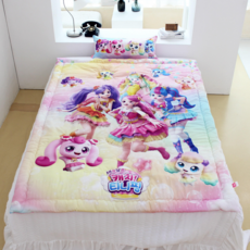 코알라컴퍼니 새콤달콤 캐치티니핑 도톰한 국내생산 사계절 싱글 차렵이불-150x200cm