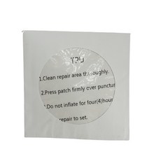 TPU修補貼 帳篷防水游泳圈修補 充氣產品破洞用, 1個, 一片