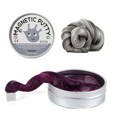 자석 클레이 슬라임 퍼티 고급형 모음 고급형만이 자석과 밀당 가능, 자석 클레이 고급형 실버, 50g, 1개