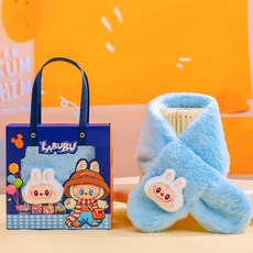 Doly新款兒童冬季圍巾，可愛卡通造型，柔軟親膚保暖，生日伴手禮，小學生獎品