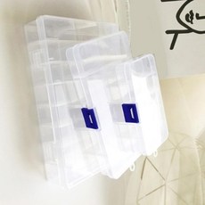 쿠이오 주얼리 악세서리 소품함 태클박스 루어태클박스 악세사리수납함 악세사리정리함, 15칸