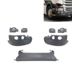 가드 안개등 발판 범퍼 커버 가드 부품 사이드 범퍼, 상세페이지 참고, 전면 보호 범퍼 포함 우측 (1865183)