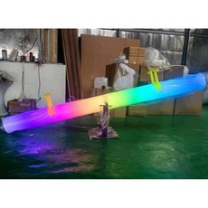LED 시소 공원 발광 소품 램프 평형대 실외 리조트, 1개, 2.35m(충전/전원연결중택1)