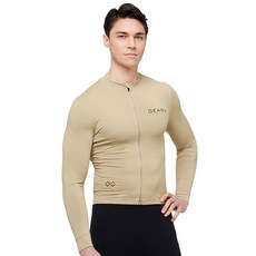 기어엑스 싸이클웨어C 긴팔라운드 02-1 남성 베이지