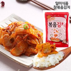 [일미] 참볶음김치 대용량 업소용 찜용 찌개용 중국산배추, 500g, 5개