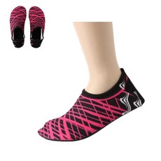 DN 아쿠아슈즈 물놀이 신발 워터 수영장 핑크크로스 250-255mm