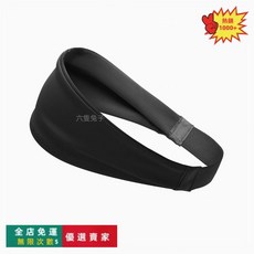 運動髮帶 戶外健身速乾吸汗頭巾 瑜珈彈力頭帶防汗 跑步騎行運動頭帶 止汗頭巾透氣吸汗髮箍 跑步導汗頭, 1個, 黑色