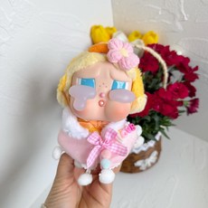 팝마트 크라이베이비 인형옷 러브 케이프 인형의상, 울보 인형 옷에는 인형이 포함되지 않습니다, 핑크 러브 케이프