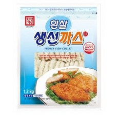 한성 흰살생선까스, 2개, 1.2kg