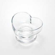 日本廣田硝子 心型點心杯 玻璃杯 共6款 WUZ屋子 甜點杯 飲料杯 送禮 愛心杯 水杯, 點心杯-透明, 1個