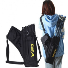 루체트리 화살통 보관가방 화살가방 양궁백 수납 양궁 화살홀더 수납백 활살 양궁용품, 블랙