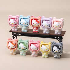카메라 헬로키티 가챠 캐릭터 피규어 자동차 가게 사무실 데스크탑 꾸미기 인테리어 장식 소품 추천, 1개