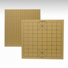 육형제 국산 원목 양면바둑장기판 장기바둑판 바둑테이블, 1개, 우드