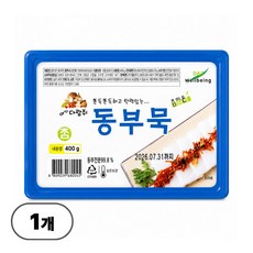 [푸른들팜] 업소용 동부묵 식자재, 1개, 400g