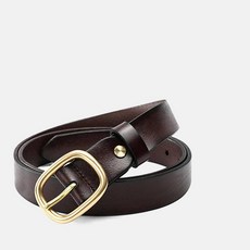 復古皮帶 真皮腰帶女 韓國簡約皮帶