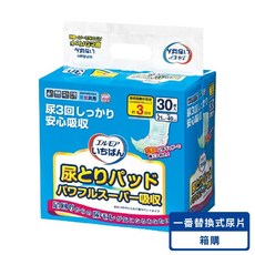 【日本一番】替換式尿片 49*21cm 30片 (小日所), 1個