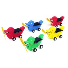 고학년 태양 전지판 프로펠러 자동차만들기 5인세트/ 과학수업용 교과연계실험 빛충전, 1세트