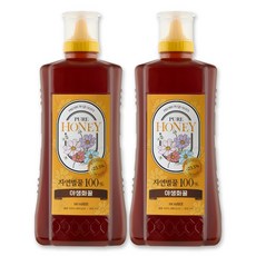 호아비 고급 자연벌꿀 베트남 토종꿀 야생화꿀, 2개, 2kg