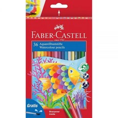 파버카스텔 Faber Castell 디자인 시리즈 아쿠아렐 수채화 연필 36가지 색연필 121963 8472650092, 파버카스텔 Faber Castell 디자인 시리즈 아쿠