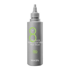 MASIL 8秒沙龍超級溫和髮膜 快速修護受損髮質 深層滋養 告別毛躁 重現柔順光澤, 1個, 200ml