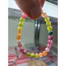 碧璽手鍊 冰淇淋色 清透, 詳見包裝
