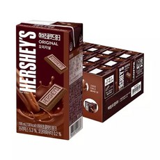 허쉬 초콜릿드링크 오리지널 190ml 24팩