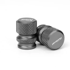 [호환제품] Loncin Voge 300 Rally GY 오토바이 사이드 스탠드 지지대 확장 패드 타이어 밸브 캡, 02 Valve capsGrey