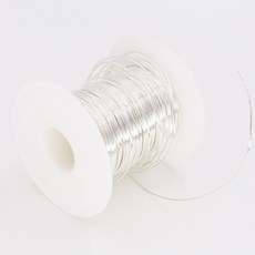 DIY용 Hifi 오디오 99.999% 5N 솔리드 코어 순수 실버 와이어, 1.0MM, 1.5m