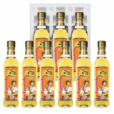 [에스파놀라]해바라기유 500ml 9병 스치로폼 포장, 9개