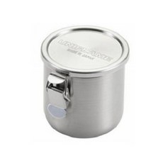 UNIFLAME 不鏽鋼密封罐, 1個, 編號 662816, 不鏽鋼色