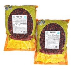 새마원 국내제조 땅콩조림 업소용 땅콩자반 마른반찬, 2개, 2kg