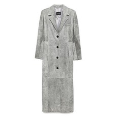 마노키 레더 코트