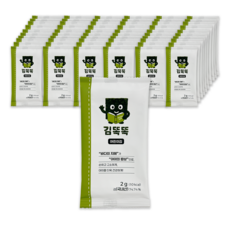 똑똑연구소 김똑똑 어린이김, 60개, 2g, 담백한맛