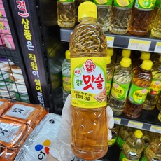 오뚜기 발효의 기술 미향 발효 맛술, 5개, 900ml