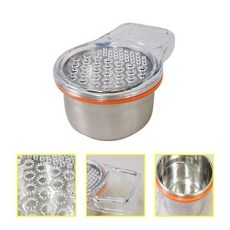 원형 강판 420ml 무즙 사과즙 당근 이유식강판, 1개