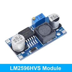 LM2596s DC-DC 스텝 다운 전원 공급 장치 모듈 3A 가변 스텝 다운 모듈 LM2596 전압 조정기 24V 12V 5V 3V MINI560 전자 부품 액세서리 소스, LM2596 HVS