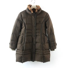 155 / 빈폴 딥카키 여아 한겨울 구스다운 중고 점퍼 / P008 -001