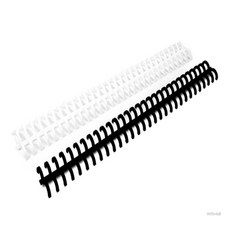 WSMall 셀프제본 바인더링 문구용품, 블랙 10mm, 블랙, 1개, 10mm