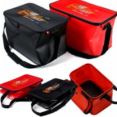 국산 접이식 밑밥통 특수코팅 멀티 방수 케이스_40L, 국산접이식 밑밥통40리터(블랙)