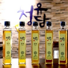 청유담 국산 들기름, 200ml, 1개