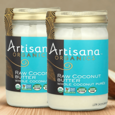 Artisana 올가 무가공 코코넛 버터 397g(14oz) X2통 베이킹 토스트 간식