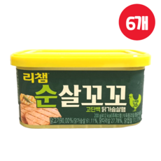 동원 리챔 순살꼬꼬, 200g, 6개