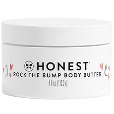 The Honest COMPANY 컴퍼니 Mama Rock Bump 바디 버터 | 모이스처라이징 스트레치 마크 크림 시어 버터 아보카도 오일 비타민 E 118.3ml(4온스, The Honest COMPANY 컴퍼니 Mama Ro