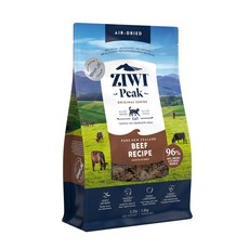ZIWI 巔峰 風乾牛肉貓咪全齡鮮肉糧 紐西蘭牛肉 無穀物 全齡貓適用, 1kg, 1個, 糧食