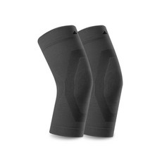 투니스 얇은 고탄력 관절보호대 헬스 러닝 무릎보호대, XL(70-90kg), 블랙