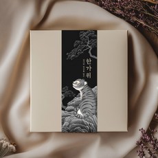 호랑이 추석띠지 케데헌 호랑이띠종이 명절 띠지 한가위, 30매, 호랑이추석띠지