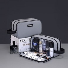 여행 골프 헬스장용 3단 수납 방수 파우치