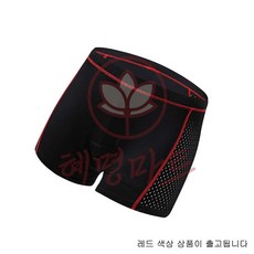 자전거 쿠션 팬츠 L 레드