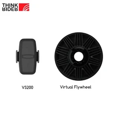 버추얼 기어 시프터 VS200 실내 사이클링 트레이너 컨트롤러 스마트 버추얼 플라이휠 XXPROX2MAXX2 자전거 장비, [01] Virtual flywheel + vs200